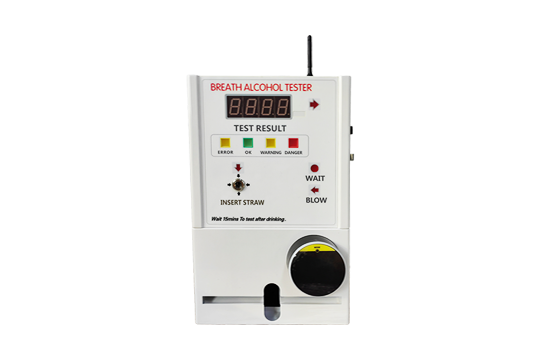 AT319 Standalone Alcohol Tester with Nayax Card Reader